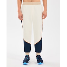Skechers M Diagonal Lw Fleece Jogger Sweatpant Erkek Off White Eşofman Altı S2510037-102 Off White Beyaz