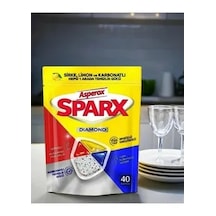 Asperox Sparx Diamond Bulaşık Tableti 40 Lı
