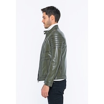 Basics&more Erkek Deri Ceket E3455 001