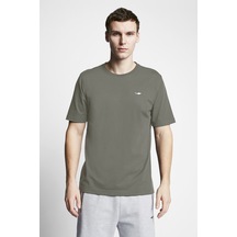Lescon Haki Erkek Kısa Kollu T-Shirt 23S-1202-23B