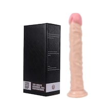 Hızlı Express Suction 24 Cm Testissiz Dildo Et Dokusu Süper Dev Realistik Penis
