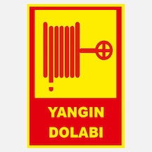 Ekstrafix Yf072 12x25 Fosforlu Yangın Dolabı