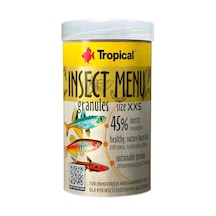 Insect Menü Granül Xxs Böcek Özlü Balık Yemi