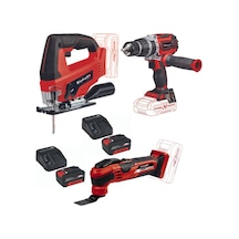 Einhell TP-CD 18/60 Li-i BL Vidalama TC-JS 18 Varrito 2x4.0ah Set