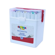Globox Twin Marker Set Çift Uçlu Keçeli Kalem 48 Renk Plastik Çantalı Globox Twin Marker Set Çift Uçlu Keçeli Kalem 48 Renk Plastik Çantalı