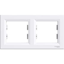 Schneider Electric Asfora 2'li Yatay Çerçeve Beyaz - EPH5800221