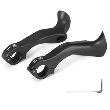 Hallow Bisiklet Çubuğu Ergonomik Kaymaz Mtb Dağ Bisikleti Y27354-1 Siyah