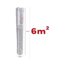Pencereli Halı Hurcu Toz Geçirmez Sağlam Dayanıklı Hurç Organizer 6m² 5047 Plastik Çok Renkli Tr Diğer