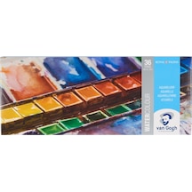 Talens Van Gogh Yarım Tablet Suluboya Seti 36 Renk