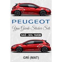 Peugeot Sport Yan Gövde Sticker Seti Grimat - 853572230