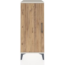 Hyperion Komodin 2 Raflı Tek Kapaklı 44x44x106 Aytaşı-çam Aytaşı