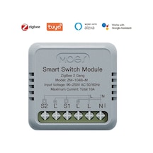 Tuya Zigbee Akıllı Modül Taşınabilir Ev Otomasyonu Dıy Sigorta Zamanlama Kontrolü Ses Kontrolü Ev Ve Alexa İle Uyumlu