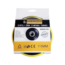 Meşem 4105 Cırtlı Disk Zımpara Tabanı 115 Mm