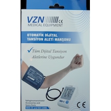 Dijital Tansiyon Aleti Manşonu Vzn Tekli Hortum Yetişkin 22-36 Cm