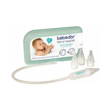 Bebedor 563 Burun Aspiratörü Beyaz ve Yedek Uç 4'lü