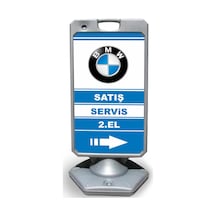 BMW     Reklam ve Yönlendirme Uyari Dubasi A Tabela Gri