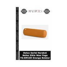Delux Serisi Hareket Nefes Zihin Woo Yoga Yg-bm100 Orange Bolster Turuncu