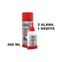 Winkel Mdf Ahşap Metal Hızlı Yapıştırıcı Sprey Seti 400+100 Ml