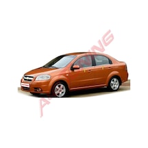 Chevrolet Aveo Sedan Krom Cam Çıtası Tk 2006-2011 Paslanmaz Çelik N11.4426
