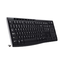 Logitech K270 Kablosuz Usb Q Tr Multimedya Siyah Klavye