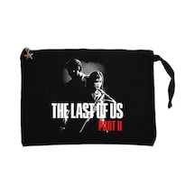The Last Of Us 2 Ellie Joel Siyah Clutch Cüzdan / El Çantası Siyah