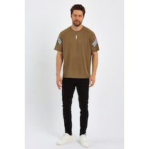 Genius Store Erkek Spor Tişört Baskılı Fitness Antrenman Fit Bj