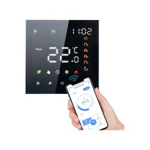 Mufunye Akıllı Tuya Wifi Termostat - Ses Kontrollü, Dokunmatik Ekranlı, Yerden Isıtma Ve Su Isıtma Uyumlu