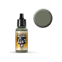 17 Ml. Light Gray Rlm63 Model Air Serisi Maket Boyası, Vallejo 71260 Standart