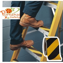 Portakal Safety Kaydırmaz Bant 10 Metre-Sarı Siyah (73129260)