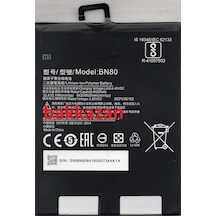Xiaomi Bn80 3.85V 8420Mah Pad4 Plus Tablet Batarya Pil.