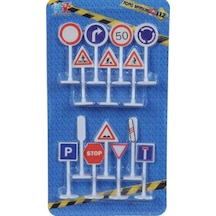 Kartela Trafik İşaretleri Set