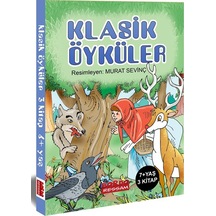 Klasik Öyküler 3 Kitap Set 7+yaş Renkli Resimli Okumayı Öğre...