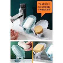 Buççin Online Mağaza Pratik Vantuzlu Su Giderli Sabunluk Vantuzlu Su Tutmaz Katı Sabunluk Plastik Beyaz Çok Renkli