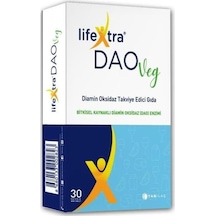 Lifextra Daoveg Diamin Oksidaz Takviye Edici Gıda 30 Tablet