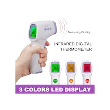 Springsun Anında Ölçüm Yapan Kızılötesi Alın Termometresi - 32 Hafızalı, Hassas Ve Hijyenik 110 Karakter