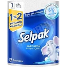 Selpak Havlu Dev Rulo 1 2