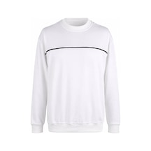 Trender Biyeli Basic O Yaka Ekru Erkek Sweatshirt 27kdt1000001