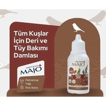 Majo Derma Drop Kuş Tüy Bakım Damlası 30 Ml