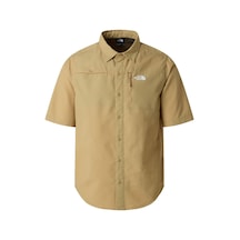 The North Face M Sequoıa Short Sleeve Shırt Erkek Tişört Nf0a8fu6lk51 Haki