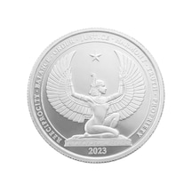 AgaKulche Mısır Tanrısı Gümüş Sikke Coin