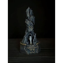 Monolith Gamer Decor El Boyaması Epik Dekoratif Heykel Özel Tasarım Koleksiyon Figürü