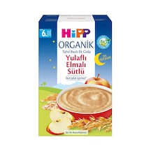 Hipp Organik İyi Geceler Yulaflı Elmalı Ek Gıda 250 G - 6 Adet Tarı