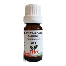 Tito Servi Uçucu Yağı Cupressus Sempervirens 10 G
