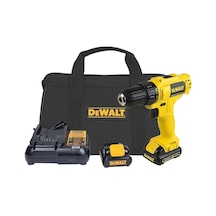 Dewalt DCD700C2-TR 10.8V 1.3 Ah Li-ion Çift Akülü Vidalama