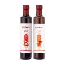 Dosewell Katkısız Elma Ve Alıç Sirkesi Paketi Doğal Fermantasyon 2x500 Ml