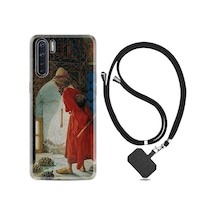 Oppo A91 Kılıf Boyun Askılı Moons 1355