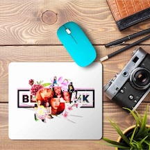 Black Pink Renkli Yazılı Mouse Pad Baskılı Mousepad Mouse Pad