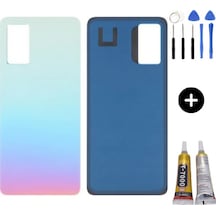 Redmi Note 11 Pro Uyumlu Arka Pil Kapağı Mavi + Montaj Seti Çok Renkli