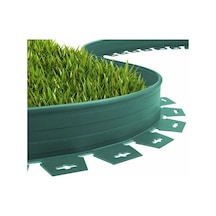 Hd Gurup Çim Ayırıcı / Sınırlandırıcı Plastik Ayraç 10 Metre Yeşil