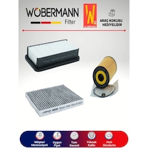 Wöbermann Kia Rio 1.5 CRDI Filtre Bakım Seti 2005-2011 3'lü Karbonlu